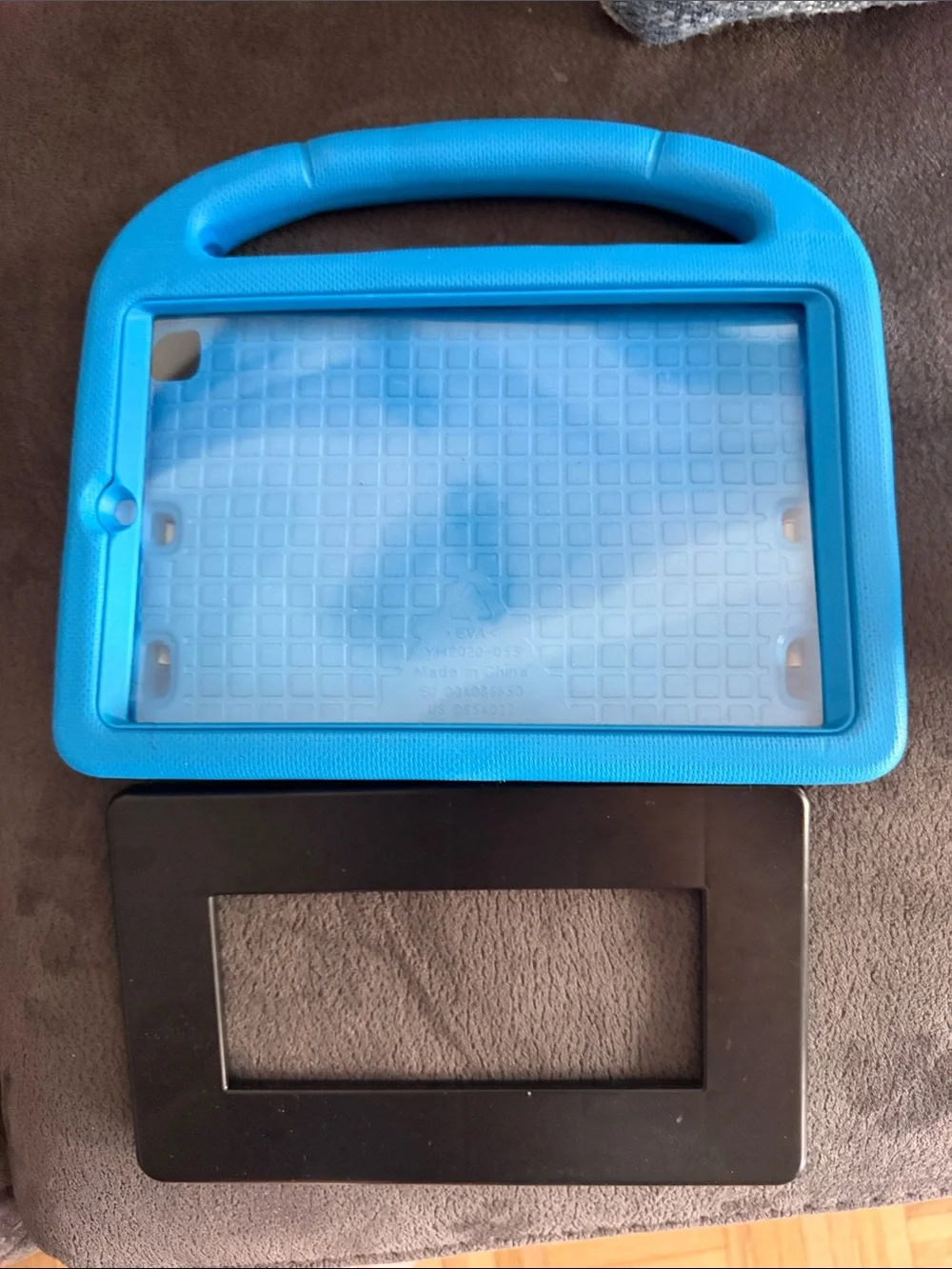 Blue Kids Tablet Carrying Case with Handle